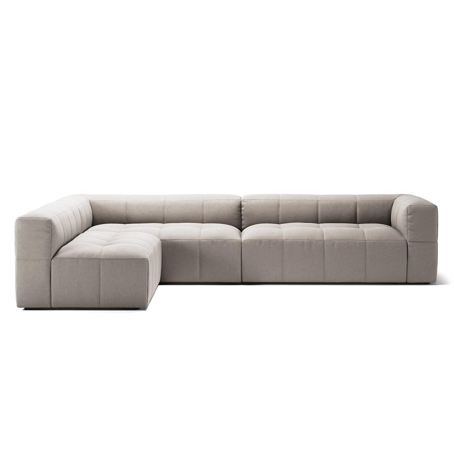 Mure 4-Personers Sofa Med ben Ende Venstre Sandshell/Beige