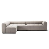 Mure 4-Seater Sofa With Open End Left Sandshell/Beige