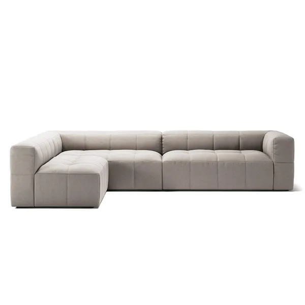 Mure 4-Seater Sofa With Open End Left Sandshell/Beige