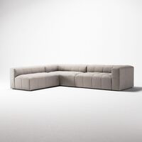 Mure 4-Seater Sofa With Open End Left Sandshell/Beige