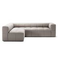 Mure 3-Seater Sofa With Open End Left Sandshell/Beige