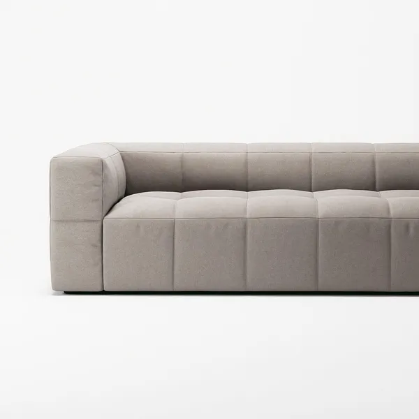 Mure 3-Seater Sofa With Open End Left Sandshell/Beige