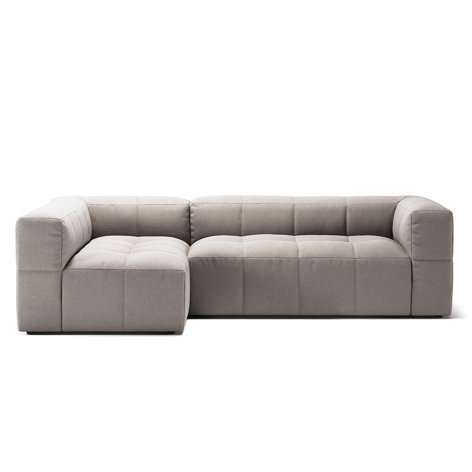 Mure Canapé 3 Places avec Méridienne Gauche Sandshell/Beige
