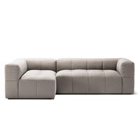 Mure 3-Seater Sofa with Chaise Left Sandshell/Beige