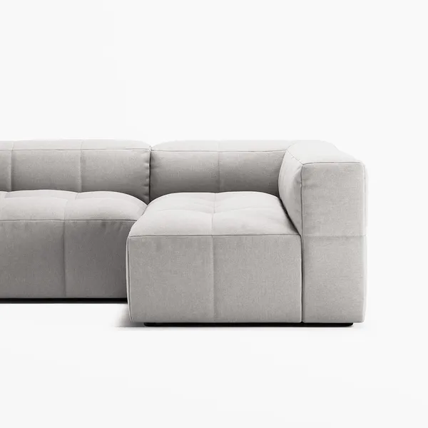 Mure 3-sitssoffa med Divan Höger Moonwhite