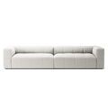Mure 4-Sitzer Sofa Steam/Weiß