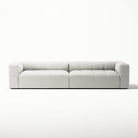 Mure 4-Sitzer Sofa Steam/Weiß