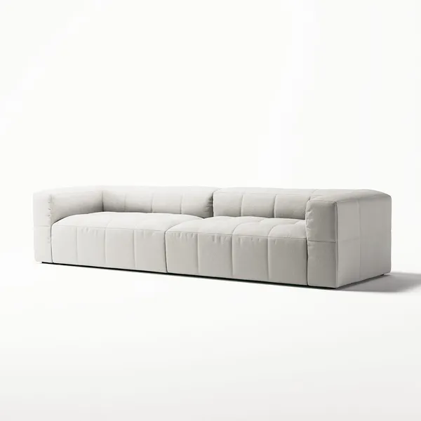 Mure 4-Sitzer Sofa Steam/Weiß