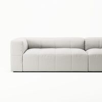 Mure 4-Sitzer Sofa Steam/Weiß