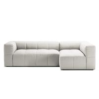 Mure 3-sitssoffa med Divan Höger Steam/Vit