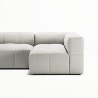 Mure 3-sitssoffa med Divan Höger Steam/Vit