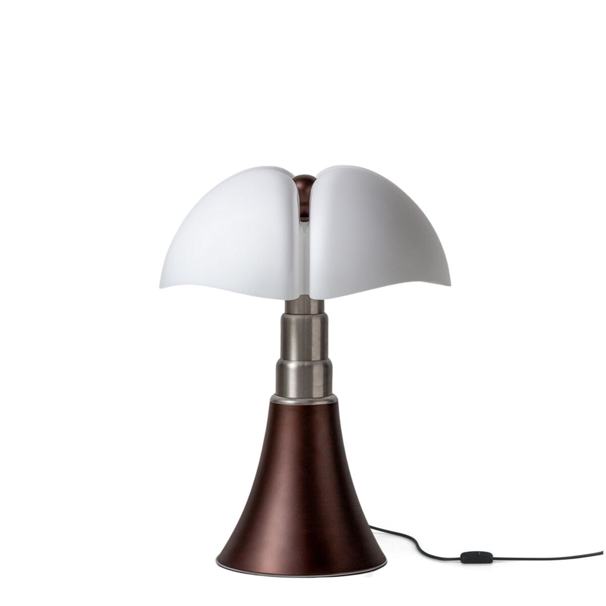 Matinelli Luce Pipistrello 1965 Tischlampe Mini Bronze