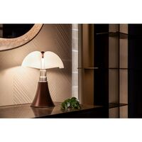 Matinelli Luce Pipistrello 1965 Tischlampe Mini Bronze