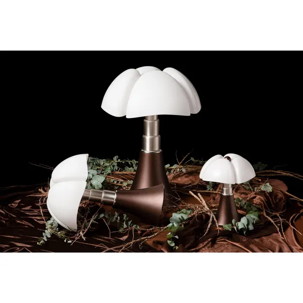 Matinelli Luce Pipistrello 1965 Bordlampe Mini Bronze