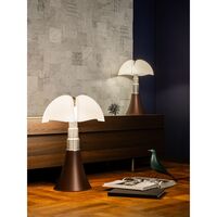 Lampe à Poser Matinelli Luce Pipistrello 1965, Taille Moyenne , Bronze
