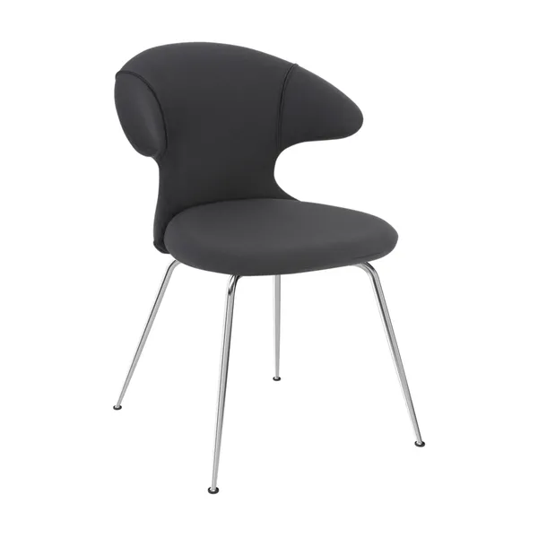Time Flies Dining Chair Shadow/ Chrome