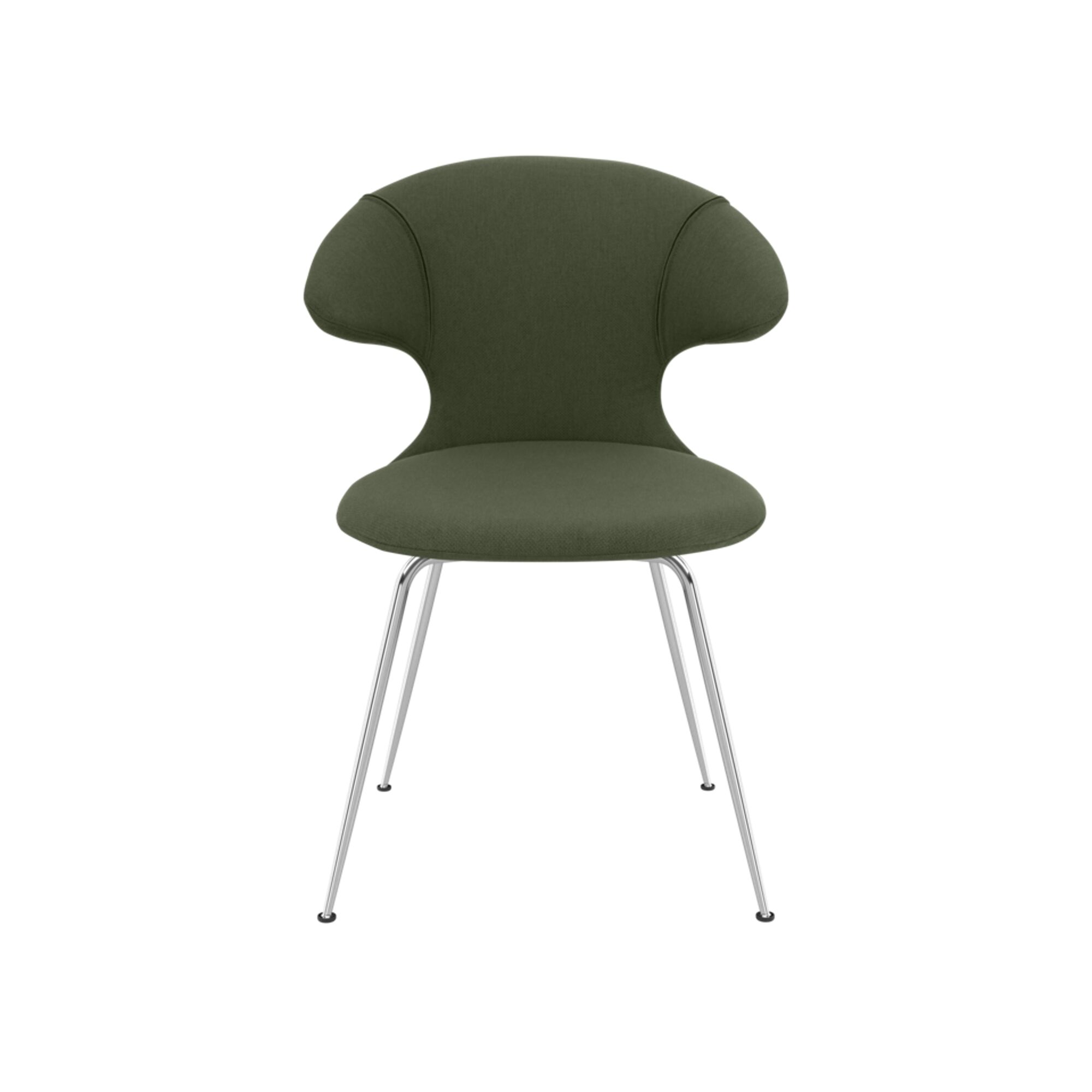 Time Flies Spisebordsstol Racing Green/Krom