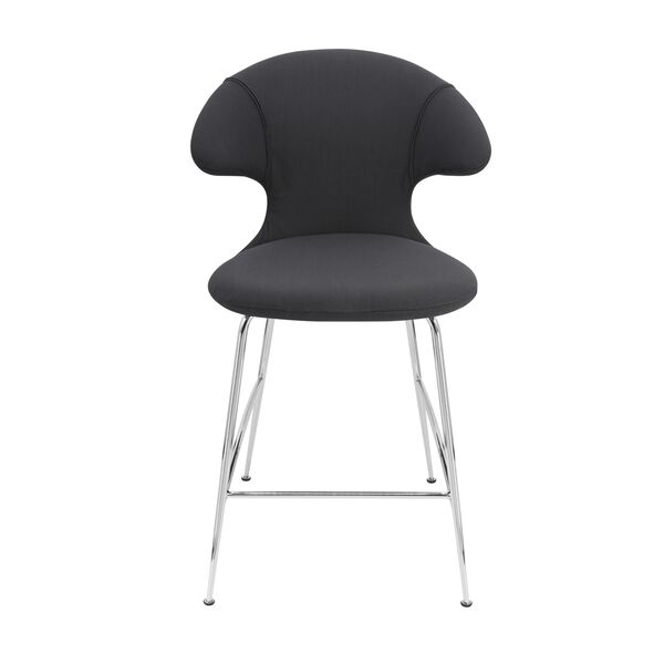 Time Flies Counter Bar Stool Shadow/ Chrom