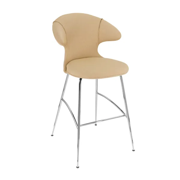Time Flies Bar Stool Summer Shine/ Chrome