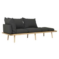 Lounge Around 3-Sitzer Sofa Eiche/Shadow