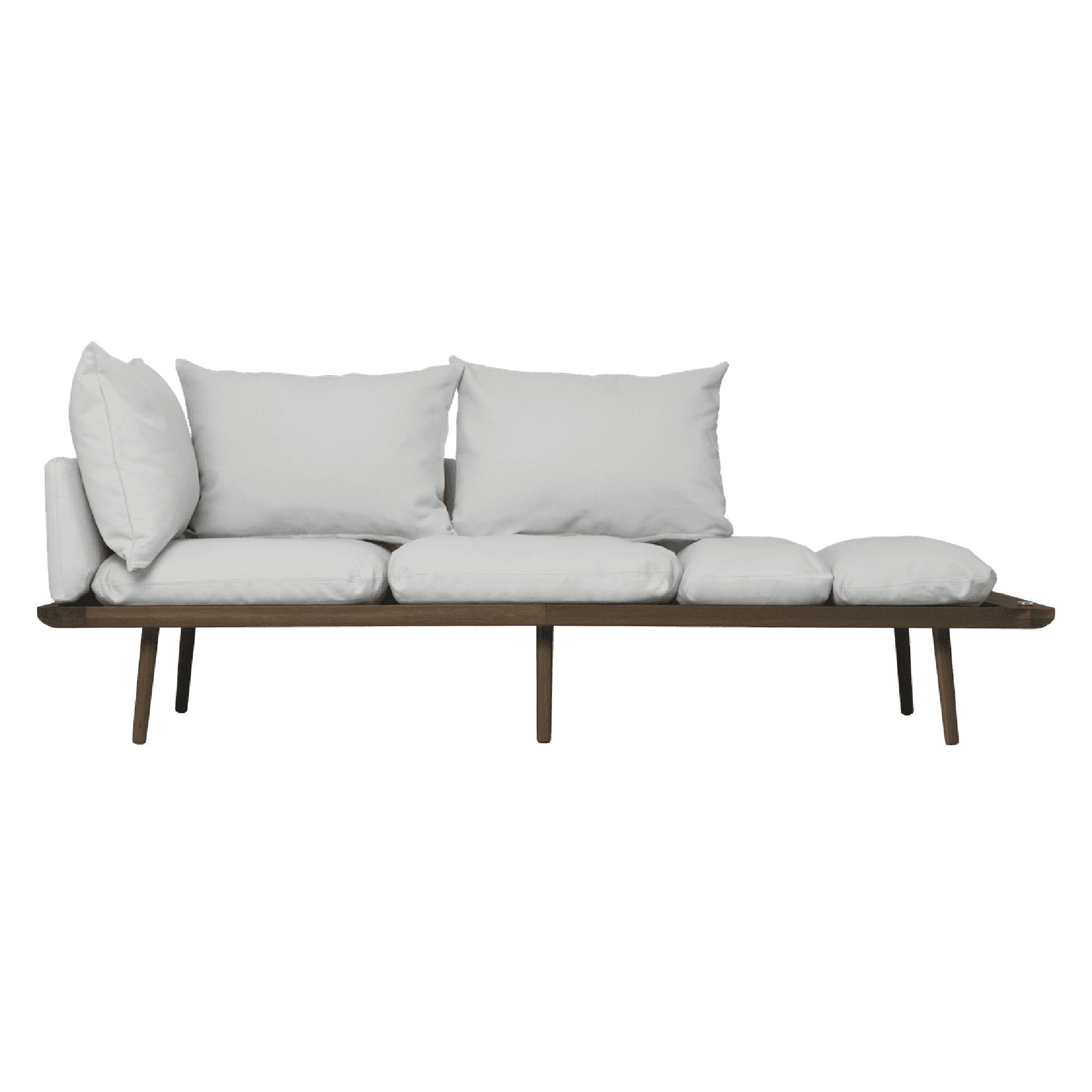 Lounge Around 3-seters Sofa Mørk Eik/sterling