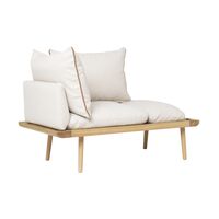 Lounge Around 1½-seters Sofa Eik/hvit Sand