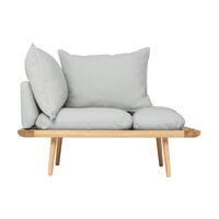 Lounge Around 1½-seters Sofa Eik/sterling Sølv