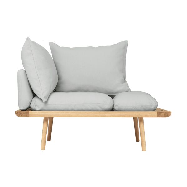 Lounge Around 1½-Sitzer Sofa Eiche/Sterling
