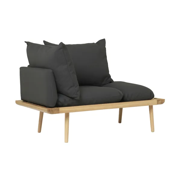 Lounge Around 1½-Sitzer Sofa Eiche/Shadow