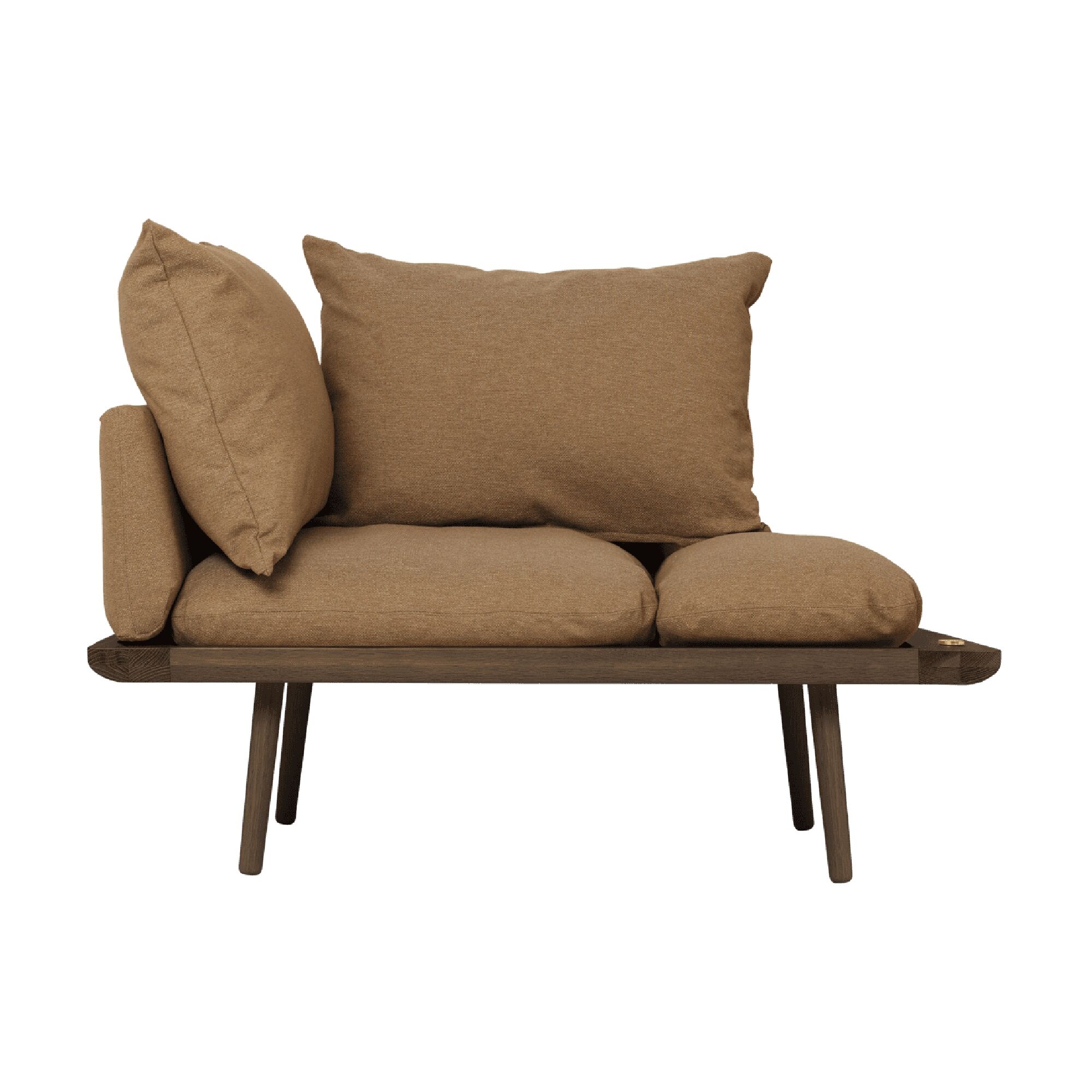 Lounge Around 1-Seater Sofa Mrk Eg/Sugar Brown