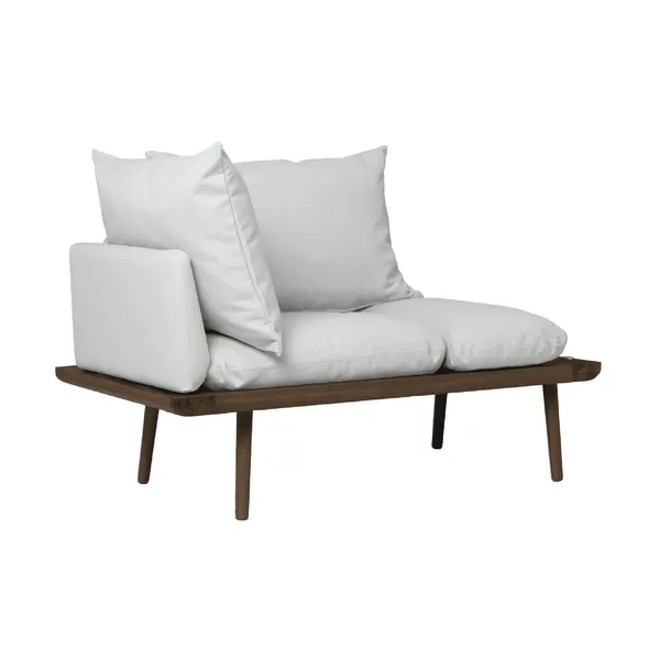 Lounge Around 1½-Sitzer Sofa Dunkle Eiche/Sterling