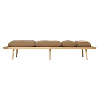 Lounge Around Daybed Sofa Eiken/Suikerbruin
