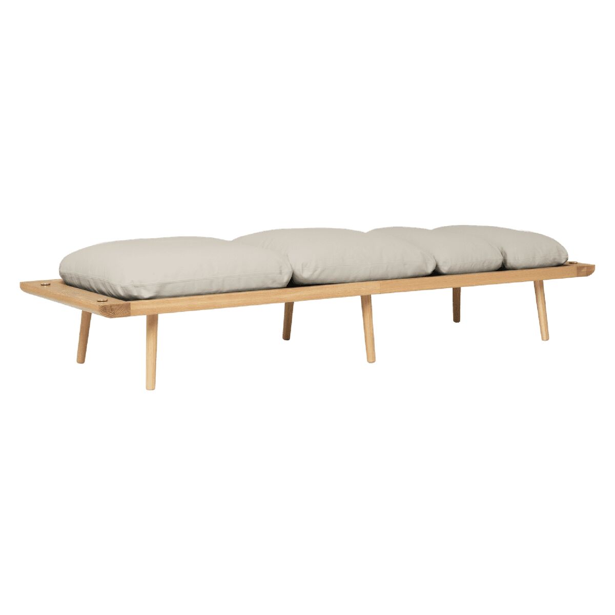 Lounge Around Daybed Sofa Oak/White Sands
