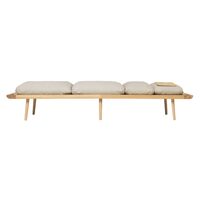 Lounge Around Daybed Sofa Oak/White Sands