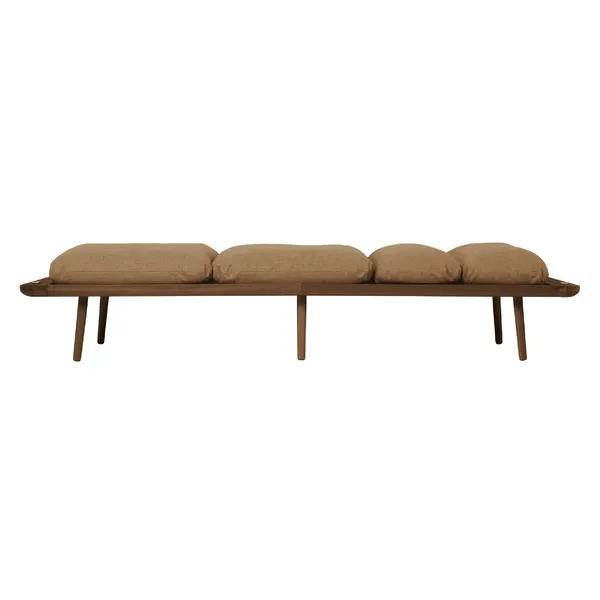 Lounge Around Daybed Sofa Dunkle Eiche/Zuckerbraun