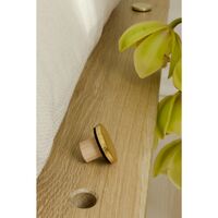 Lounge Around Daybed Sofa Dunkle Eiche/Zuckerbraun