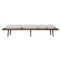 Lounge Around Daybed Sofa Dunkle Eiche/Sterling