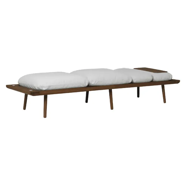 Lounge Around Daybed Sofa Dunkle Eiche/Sterling