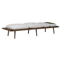 Lounge Around Daybed Sofa Dunkle Eiche/Sterling