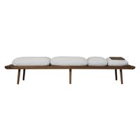 Lounge Around Daybed Sofa Dunkle Eiche/Sterling
