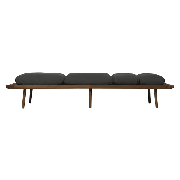 Lounge Around Daybed Sofa Dunkle Eiche/Shadow