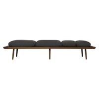 Lounge Around Daybed Sofa Dunkle Eiche/Shadow