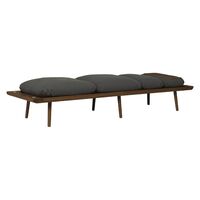 Lounge Around Daybed Sofa Dunkle Eiche/Shadow