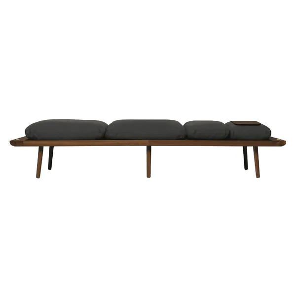 Lounge Around Daybed Sofa Dunkle Eiche/Shadow
