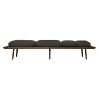 Lounge Around Daybed Sofa Dunkle Eiche/Shadow