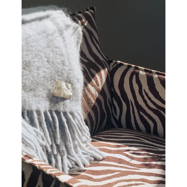 Le Petite Fauteuil Zebra/Bruin/Wit