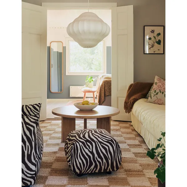 Le Petite Fauteuil Zebra/Bruin/Wit