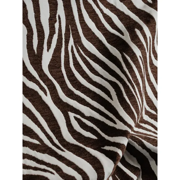 Le Petite Poef Zebra/Bruin/Wit