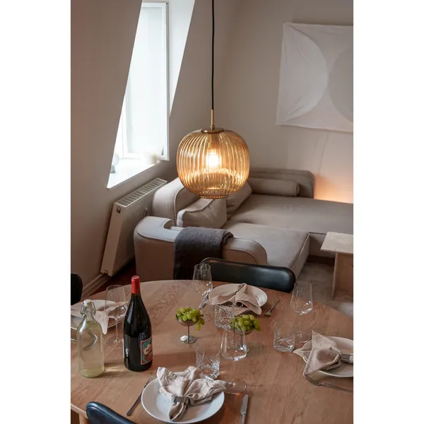 Vibra Pendel Ø26 Amber