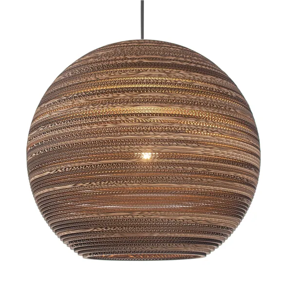 Scraplight Moon 24 Pendant Natural